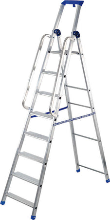 SCALA-PROFESSIONALE-DOPPIA-CON-MANIGLIONI-10-gr.--aperta-cm-293/chiusa-cm-317-Gierre