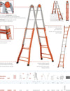 SCALA SCALETTO TELESCOPICO SUPER IN ACCIAIO 5,20 MT GIERRE MULTIUSO 5+4 GRADINI Fai da te/Prodotti per la costruzione/Scale/Scale telescopiche Trade Shop italia - Napoli, Commerciovirtuoso.it