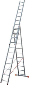 SCALA TRIPLA TRASFORMABILE 3 ELEMENTI IN ALLUMINIO A SFILO O A CAVALLETTO MODULA Fai da te/Prodotti per la costruzione/Scale/Scale pieghevoli Trade Shop italia - Napoli, Commerciovirtuoso.it