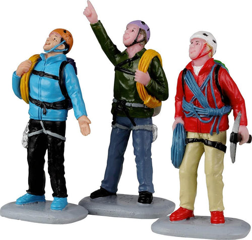 Scalatori di Montagne Ripide,‎ personaggi per villaggio di Natale in Resina Casa e cucina/Decorazioni per interni/Addobbi e decorazioni per ricorrenze/Decorazioni natalizie/Oggettistica MagiediNatale.it - Altamura, Commerciovirtuoso.it