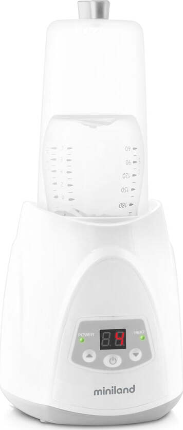 Scalda-biberon/vasetti e sterilizzatore Miniland Warmy Plus Digy Prima infanzia/Allattamento e pappa/Scaldabiberon e cuocipappa La Casa Del Bebè - Napoli, Commerciovirtuoso.it