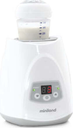 Scalda-biberon/vasetti e sterilizzatore Miniland Warmy Plus Digy Prima infanzia/Allattamento e pappa/Scaldabiberon e cuocipappa La Casa Del Bebè - Napoli, Commerciovirtuoso.it