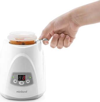 Scalda-biberon/vasetti e sterilizzatore Miniland Warmy Plus Digy Prima infanzia/Allattamento e pappa/Scaldabiberon e cuocipappa La Casa Del Bebè - Napoli, Commerciovirtuoso.it