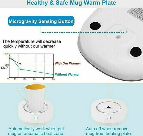 Scalda Tazza Elettrico Bevande T? Caff? Latte Portatile Calore Casa Ufficio 220v Casa e cucina/Tè e caffè/Accessori da tè/Copriteiera e scaldateiera Trade Shop italia - Napoli, Commerciovirtuoso.it