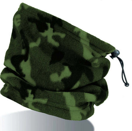 Scaldacollo in Pile Regolabile Stile Militaree Auto e Moto/Moto accessori e componenti/Abbigliamento protettivo/Copricapi/Scaldacollo Il Distintivo - Pesaro, Commerciovirtuoso.it