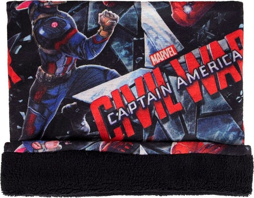 SCALDACOLLO SCIARPA MULTIUSO FELPATO CAPITAN AMERICA MARVEL IRON MAN BANDANA Moda/Bambini e ragazzi/Accessori/Sciarpe Trade Shop italia - Napoli, Commerciovirtuoso.it