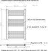 Scaldasalviette-Bianco-800x500-interasse-450-mm