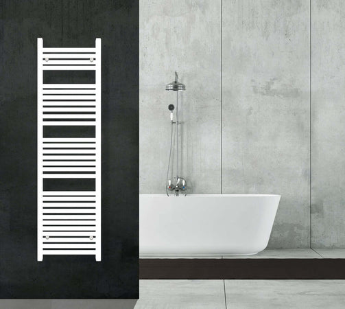 Scaldasalviette Bianco Bagno 150x50cm Termoarredo Universale Bianco Laccato Design Classico Fai da te/Prodotti per la costruzione/Riscaldamento e raffreddamento/Impianti di riscaldamento centralizzato e accessori/Radiatori Shopbagno.it - Roma, Commerciovirtuoso.it