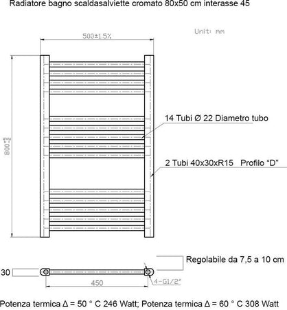 Scaldasalviette-Cromato-800x500-interasse-450mm