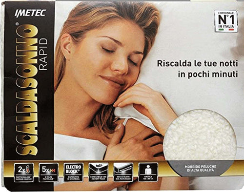 Scaldasonno-Scaldaletto-Imetec-Rapid-Matrimoniale-in-Peluche