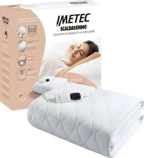 Scaldasonno Singolo o Matrimoniale Imetec Adapto Maxi Coprimaterasso 1 o 2 posti Calore Personalizzato E Ultrarapido Casa e cucina/Tessili per la casa/Biancheria da letto/Coperte e trapunte/Coperte elettriche Puleo Casa - Palermo, Commerciovirtuoso.it