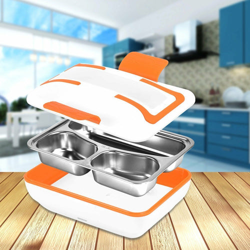 Scaldavivande-Elettrico-220V-Acciaio-Inox-Termico-Pranzo-Ufficio-Scuola-Viaggi