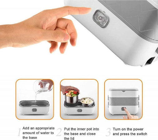 Scaldavivande Elettrico Portatile 2lt Portavivande Termico 200w Acciaio Tx-8084 Casa e cucina/Elettrodomestici per la cucina/Elettrodomestici speciali/Vassoi scaldavivande Trade Shop italia - Napoli, Commerciovirtuoso.it