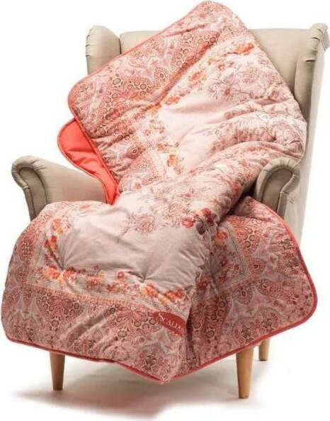 Scaldotto Caleffi Art. Giardino D'inverno Colore Bordeaux Casa e cucina/Tessili per la casa/Biancheria da letto/Coperte e trapunte/Coperte Biancheria Arredo Home - Nola, Commerciovirtuoso.it
