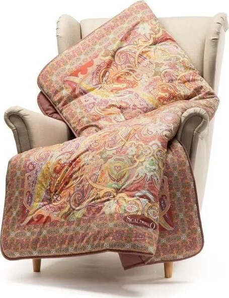 Scaldotto Caleffi Art. Mandarin Colore Orchidea Casa e cucina/Tessili per la casa/Biancheria da letto/Coperte e trapunte/Coperte Biancheria Arredo Home - Nola, Commerciovirtuoso.it
