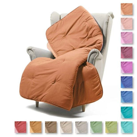 Caleffi Plaid Scaldotto Kim Tinta Unita bicolore 130x170cm 2511S41