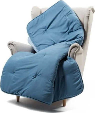 Scaldotto Kim In Microfibra 130x170 Colore Avio Casa e cucina/Tessili per la casa/Biancheria da letto/Coperte e trapunte/Coperte Biancheria Arredo Home - Nola, Commerciovirtuoso.it