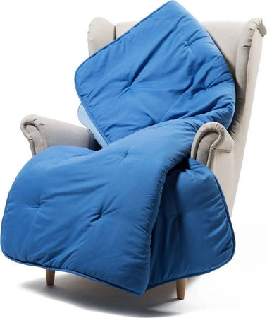 Scaldotto Kim In Microfibra 130x170 Colore Bluette Casa e cucina/Tessili per la casa/Biancheria da letto/Coperte e trapunte/Coperte Biancheria Arredo Home - Nola, Commerciovirtuoso.it