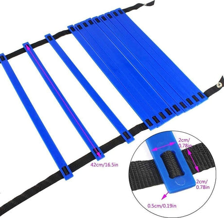 Scaletta Per Allenamento 6 Metri Agility Ladder Training Regolabile Con Custodia Sport e Tempo Libero > Calcio > Sport Trade Shop italia - Napoli, Commerciovirtuoso.it