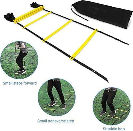 Scaletta Per Allenamento 6 Metri Agility Ladder Training Regolabile Con Custodia Sport e Tempo Libero > Calcio > Sport Trade Shop italia - Napoli, Commerciovirtuoso.it