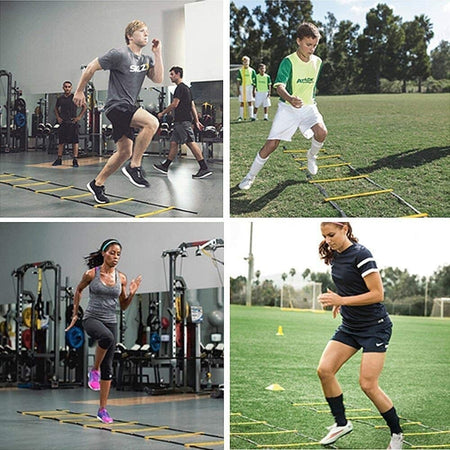 Scaletta Per Allenamento 6 Metri Agility Ladder Training Regolabile Con Custodia Sport e Tempo Libero > Calcio > Sport Trade Shop italia - Napoli, Commerciovirtuoso.it