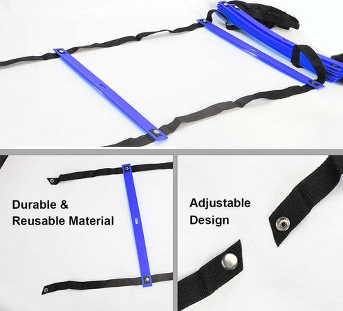 Scaletta Per Allenamento 6 Metri Agility Ladder Training Regolabile Con Custodia Sport e Tempo Libero > Calcio > Sport Trade Shop italia - Napoli, Commerciovirtuoso.it