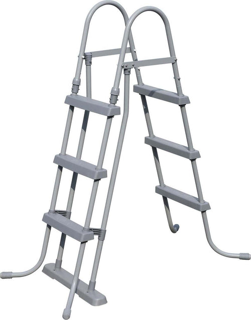 SCALA SCALETTA PER PISCINA FUORITERRA ALTEZZA 107 CM DOPPIA SALITA BESTWAY