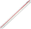 Scalimetro Isoteck - 30cm - per arredamento - scale 1:20-25-50-75-100-125 - Arda Cancelleria e prodotti per ufficio/Archivio ufficio e accessori per scrivania/Strumenti di misura/Righelli Eurocartuccia - Pavullo, Commerciovirtuoso.it