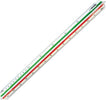 Scalimetro Isoteck - 30cm - per edilizia - scale 1:100-200-250-300-400-500 - Arda Cancelleria e prodotti per ufficio/Archivio ufficio e accessori per scrivania/Strumenti di misura/Righelli Eurocartuccia - Pavullo, Commerciovirtuoso.it