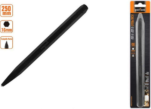 Scalpello A Punta Attacco Esagonale In Acciaio 250x16mm Utilizzo Su Pietra 57020 Fai da te/Utensili elettrici e a mano/Utensili a mano/Scalpelli/Scalpelli per muratura Trade Shop italia - Napoli, Commerciovirtuoso.it