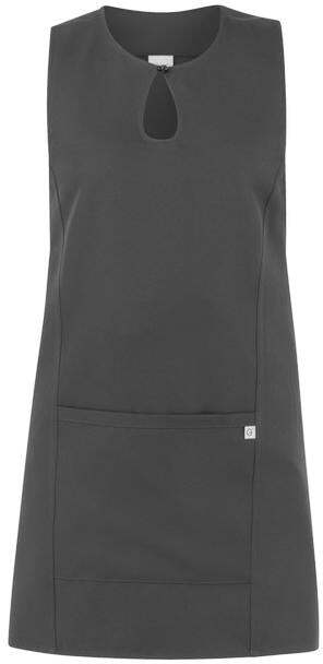 Scamiciato Gioia Grigio Antracite Grembiule Smanicato Donna Camereira Estetica Acconciature Pulizie