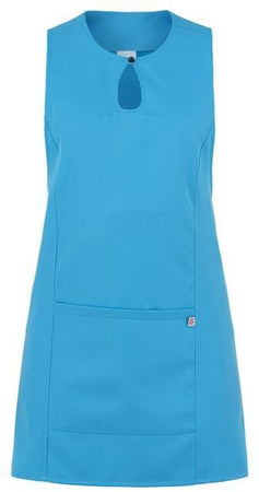 Scamiciato Gioia Turchese Azzurro Grembiule Smanicato Donna Camereira Estetica Acconciature Pulizie