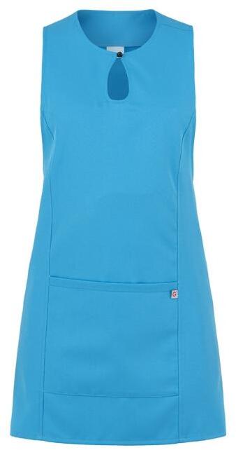 Scamiciato Gioia Turchese Azzurro Grembiule Smanicato Donna Camereira Estetica Acconciature Pulizie