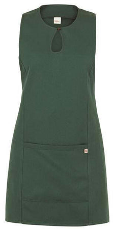 Scamiciato Gioia Verde Scuro Grembiule Smanicato Donna Camereira Estetica Acconciature Pulizie