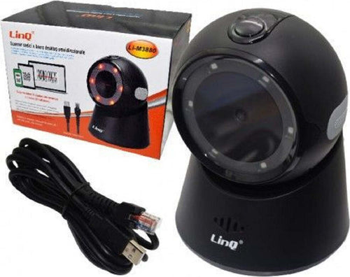 Scanner Barcode Lettore Codici A Barre Omnidirezionale Qr 1d 2d Tavolo Li-m3880 Cancelleria e prodotti per ufficio/Elettronica per ufficio/Prodotti per la vendita (POS)/Lettori di codice a barre Trade Shop italia - Napoli, Commerciovirtuoso.it