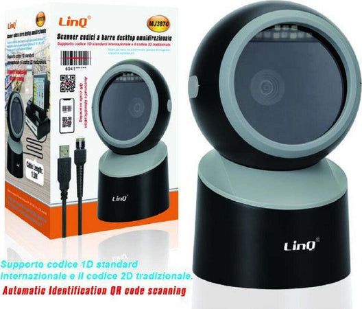 Scanner Barcode Lettore Codici A Barre Scrivania Omnidirezionale Qr 1d 2d Mj3870 Cancelleria e prodotti per ufficio/Elettronica per ufficio/Prodotti per la vendita (POS)/Lettori di codice a barre Trade Shop italia - Napoli, Commerciovirtuoso.it