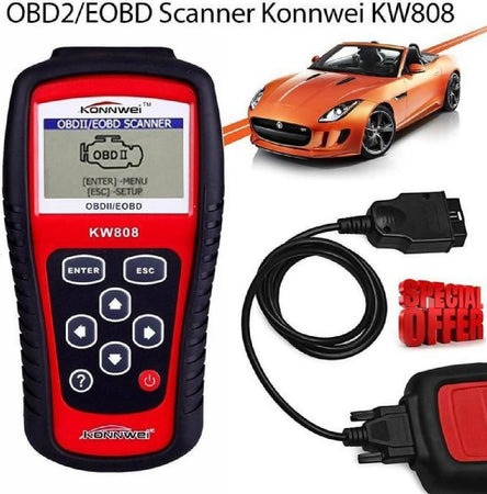 Scanner strumento analisi odbii lettore codici diasgnosi diagnostico odb2 kw808 Auto e Moto/Attrezzi per veicoli/Attrezzi e attrezzatura per motore/Strumenti diagnostici per motore OBD-II TradeKard - Acerra, Commerciovirtuoso.it