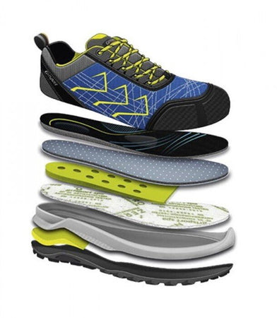 SCARPA ANTINFORTUNISTICA SPEED ACTIVE PRO AZZURRA S1 + SRC CODICE 705242c24 GRISPORT