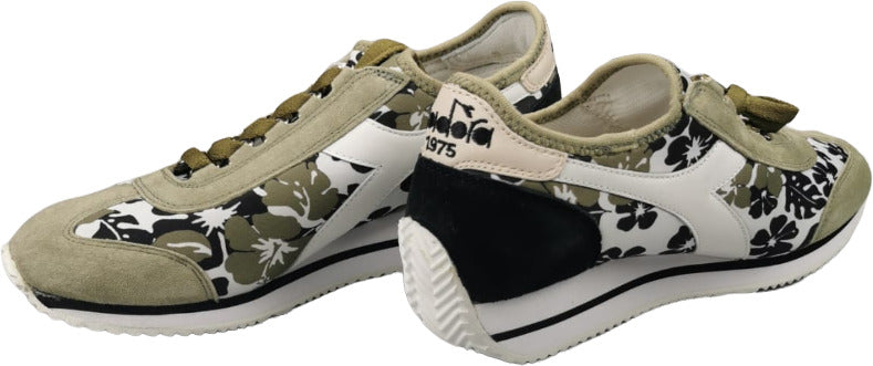 Scarpa donna sneakers - Diadora Heritage Equipe HH Socks Flower