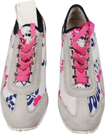 Scarpa donna sneakers - Diadora Heritage Equipe HH Socks Flower