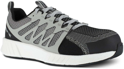 Scarpa Reebok S1P Src Fusion FlexWave Grigio Scarpa Antinfortunistica Antiscivolo Superleggera Traspirante Comoda