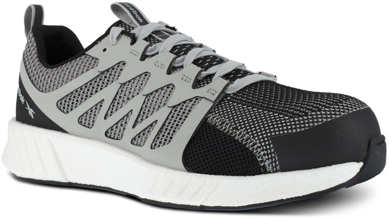 Scarpa Reebok S1P Src Fusion FlexWave Grigio Scarpa Antinfortunistica Antiscivolo Superleggera Traspirante Comoda