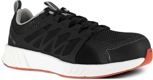 Scarpa Reebok S1P Src Fusion FlexWave Nero Scarpa Antinfortunistica Antiscivolo Superleggera Traspirante Comoda