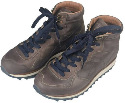 Scarpa uomo - Diadora Heritage - Trident Track Mid L - Dark brown