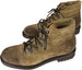 Scarpa uomo Doucal's - Combat Boot con colletto imbottito in suede - Colore marrone