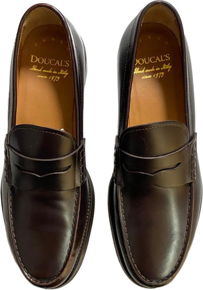 Scarpa uomo Doucal's - Mocassino in pelle - Colore Marrone