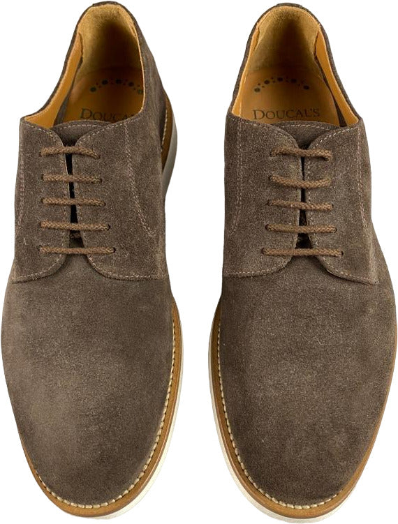 Scarpa uomo Doucal's Polacchini bassi pelle scamosciata