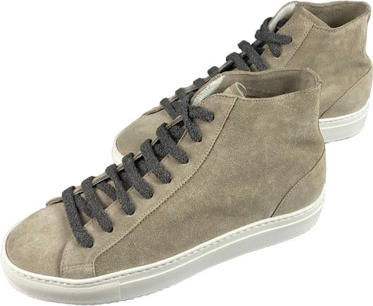 Scarpa uomo Doucal s Sneaker alta Pelle scamosciata Colore Beige commercioVirtuoso