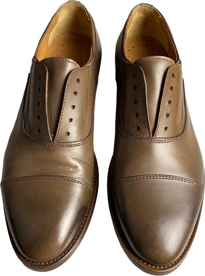 Scarpa uomo Doucal's - Francesina in pelle stringate - Colore marrone