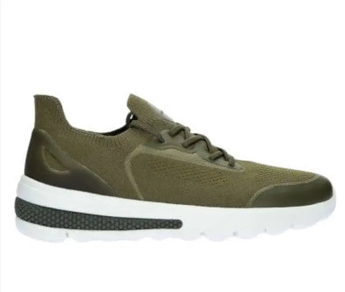 Scarpa Uomo Geox u35baa-0006k Military Calzature - Verde / 44 - sneaker basse